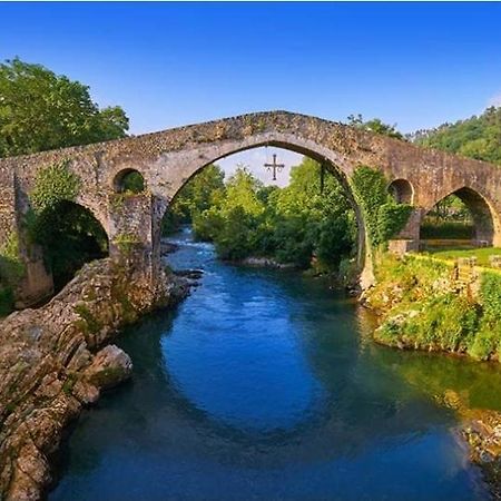 Apartamento Entero El Puente Cangas de Onis Bagian luar foto