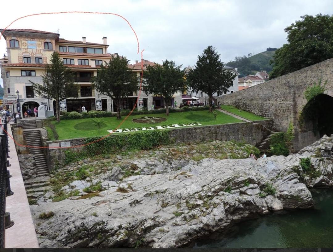 Apartamento Entero El Puente Cangas de Onis Bagian luar foto
